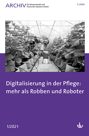 Archiv Nr. 1/2021 | Digitalisierung in der Pflege: mehr als Robben und Roboter