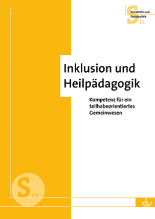 S 13 | Inklusion und Heilpädagogik. Kompetenz für ein teilhabeorientiertes Gemeinwesen