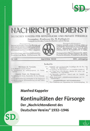 Kontinuitäten der Fürsorge. Der „Nachrichtendienst des Deutschen Vereins“ 1932–1946
