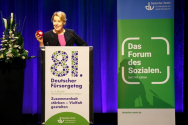 15.05.2018: Bundesfamilienministerin Dr. Franziska Giffey hält eine Grundsatzrede