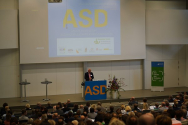 Michael Löher, Vorstand des Deutschen Vereins eröffnet den ASD-Bundeskongress am 18. September 2019