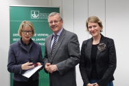 Verleihung der Ehrenplakette 2014 an Dr. Vera Birtsch