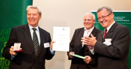 Verleihung der Ehrenplakette am 1.10.2014 an Prof. Dr. Richard Hauser