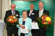 Verleihung der Ehrenplakette an Prof. Dr. Dr. Ursula Lehr und Clemens Lindemann am 28.09.2016
