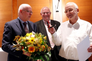Verleihung der Ehrenplakette an Dietrich Schoch am 13.09.2017