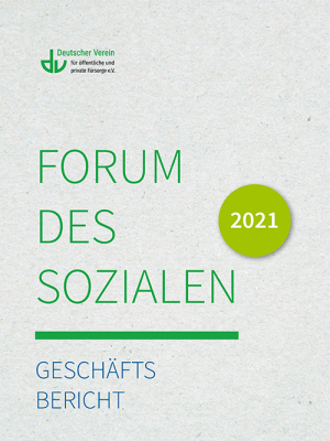 Geschäftsbericht 2021 des Deutschen Vereins ist erschienen!