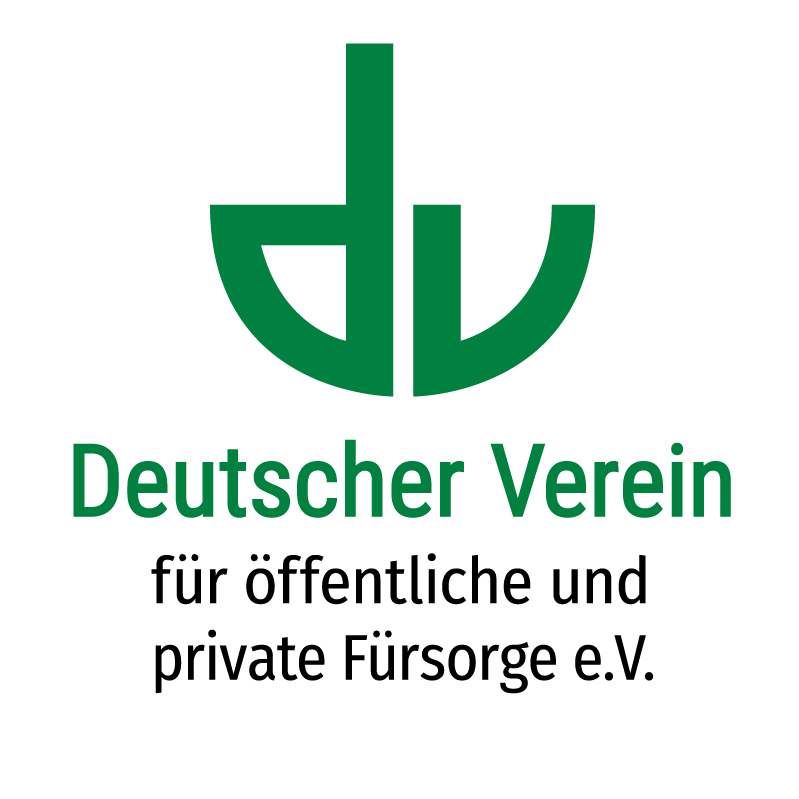 Bildmarke des Deutschen Vereins. Ein D und ein V in grün