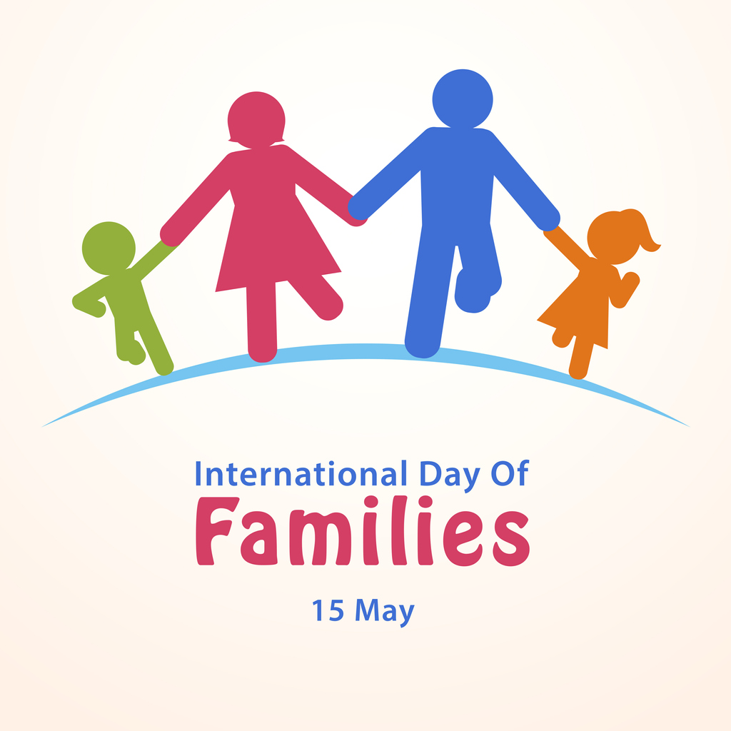 Grafik zum Internationalen Tag der Familie