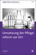 Cover des Archiv für Wissenschaft und Praxis der sozialen Arbeit 3/2017
