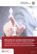 Cover des Netzwerke der sozialen Arbeit in Europa“ des MAGS NRW