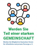 Grafik: Werden Sie Teil einer Gemeinschaft, zweiband, Deutscher Verein für öffentliche und private Fürsorge e.V.