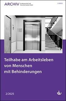 Das Cover des Archivs vom Mai 2025 zum Thema Teilhabe am Arbeitsleben von Menschen mit Behinderungen – 