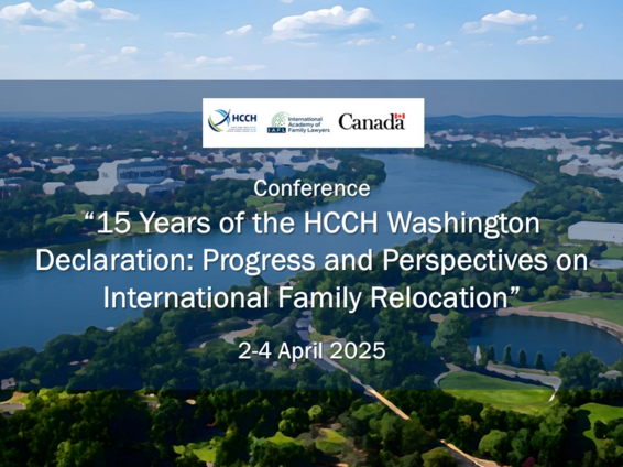 Infografik der HCCH Konferenz in Washington – 