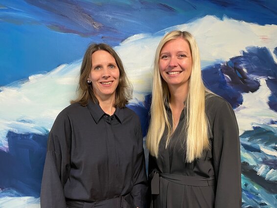 Foto von Dr. Verena Staats und Kirsten Kreuzer – 