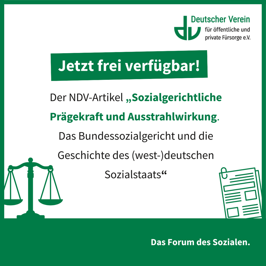 Grafik mit DV-Logo und Hinweis zum Artikel – 