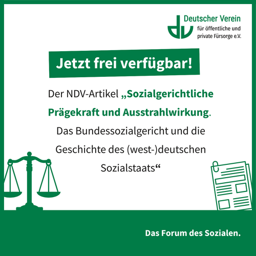 Grafik mit DV-Logo und Hinweis zum Artikel – 