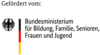 Logo des Bundesministeriums für Bildung, Familie, Senioren, Frauen und Jugend