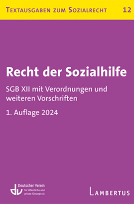 Recht der Sozialhilfe – 