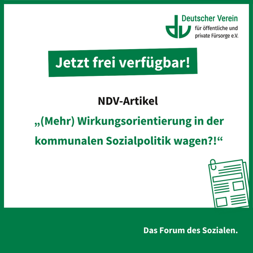 DV-Grafik mit Hinweis "kostenloser Artikel" aus dem NDV – 