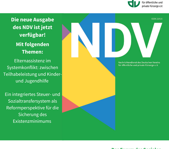 Cover vom NDV und Themen für den Monat März – 