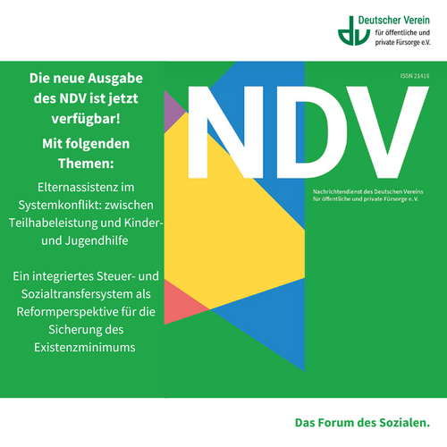 Cover vom NDV und Themen für den Monat März – 