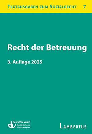 Cover "Recht der Betreuung"