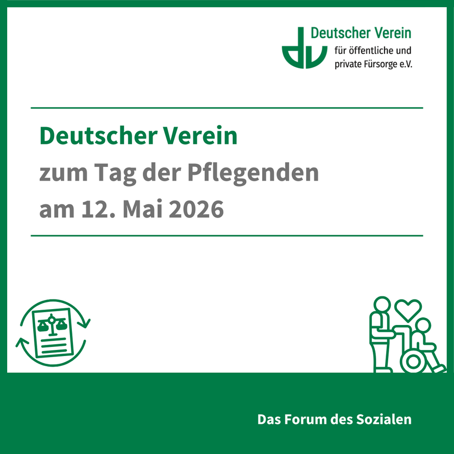 Deutscher Verein zum Tag der Pflegenden am 12. Mai 2026 – 