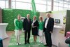  16.06.2015: v.l.n.r.: Johannes Fuchs, Präsident des DV, Barbara Klepsch, Sächsische Staatsministerin für Soziales und Verbraucherschutz und Michael Löher, Vorstand des DV am Stand des Freistaats Sachsens