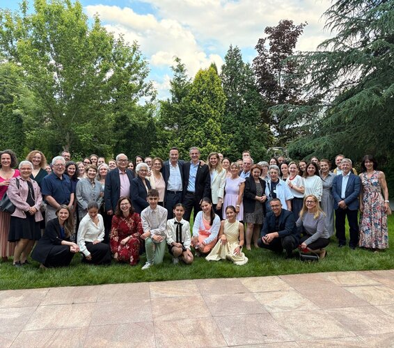 Gruppenbild der Teilnehmenden des International Council Meeting in Bulgarien – 