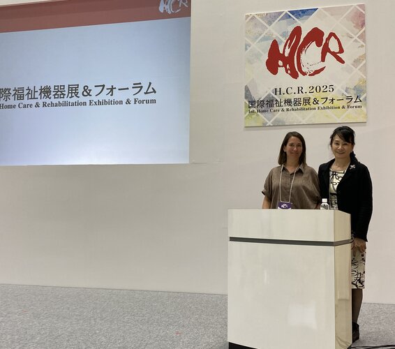 von links: Dr. Anna Sarah Richter, Referentin im Deutschen Verein und Noriko Tsukada, Professorin an der Nihon University College of Commerce – 