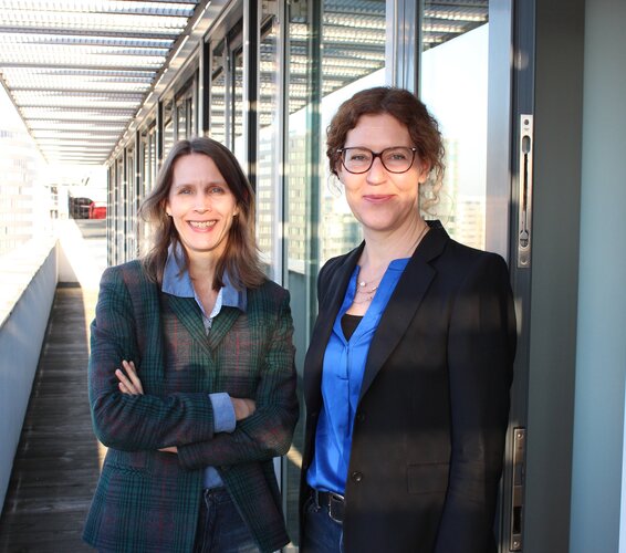 Dv-Vorständing Dr. Veren Staats und BBE-Geschäftsführerin Dr. Lilian Schwalb – 