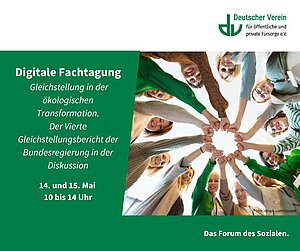 Jetzt mit detailliertem Programm: Vierter Gleichstellungsbericht der Bundesregierung: Deutscher Verein mit Fachveranstaltung
