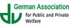 Logo in english German Association for Public and Private Welfare