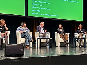 Bieler Tagung 2025: Dr. Verena Staats bei Podiumsdiskussion in der Schweiz