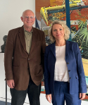 Foto: v. l. n. r.: Michael Löher und Susanna Karawanskij