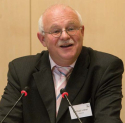 Foto: Michael Löher beim Hauptausschuss